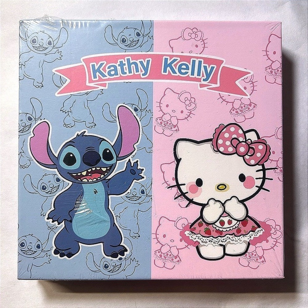Kathy Kelly Hello Kitty & Stitch Lip Gloss Gift Set 6 Piece NWT